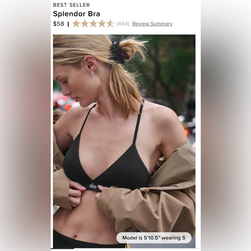 Alo Splender Sports Bra